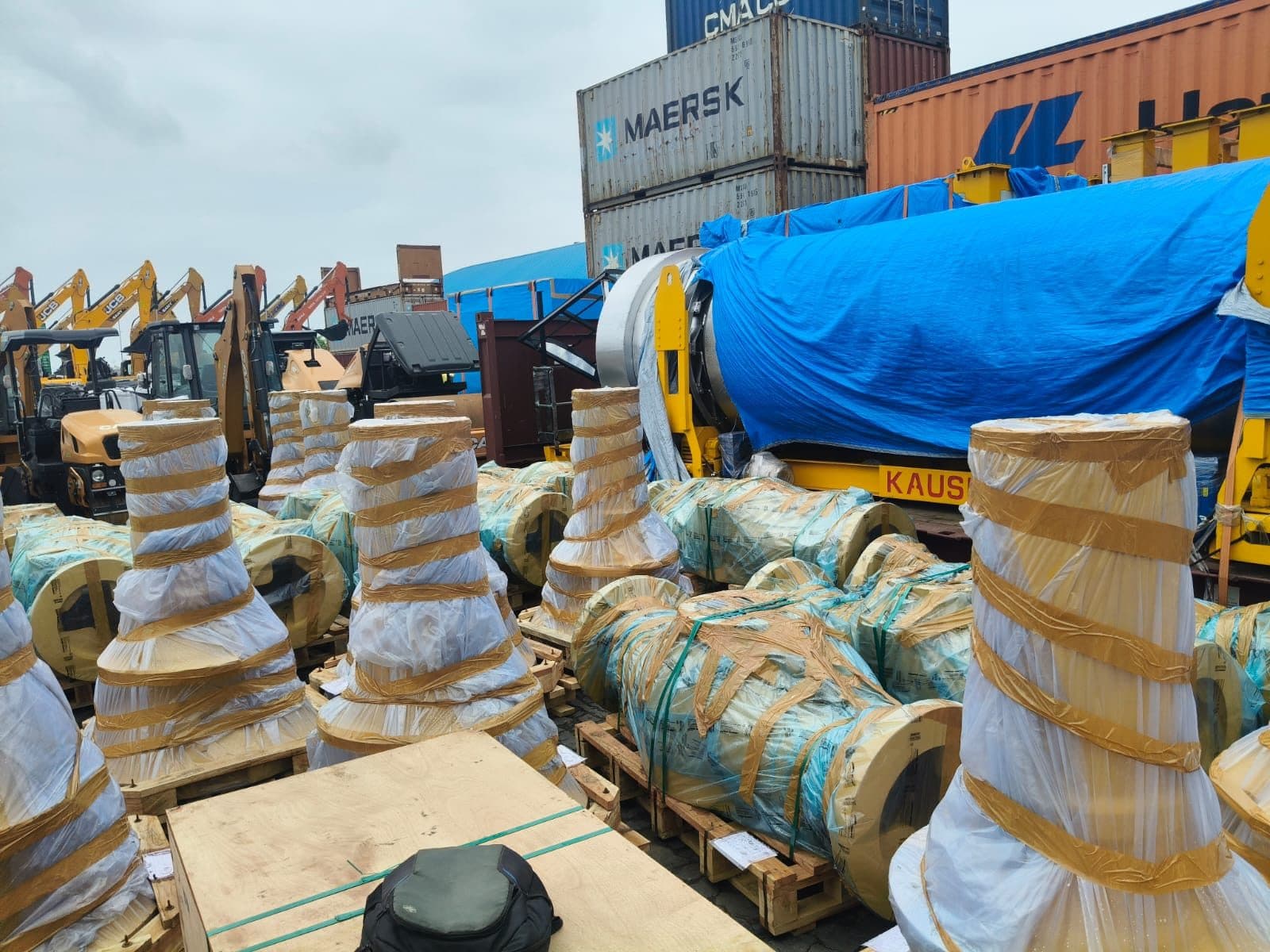 Cargo measurement survey in Mundra, photograph 4
